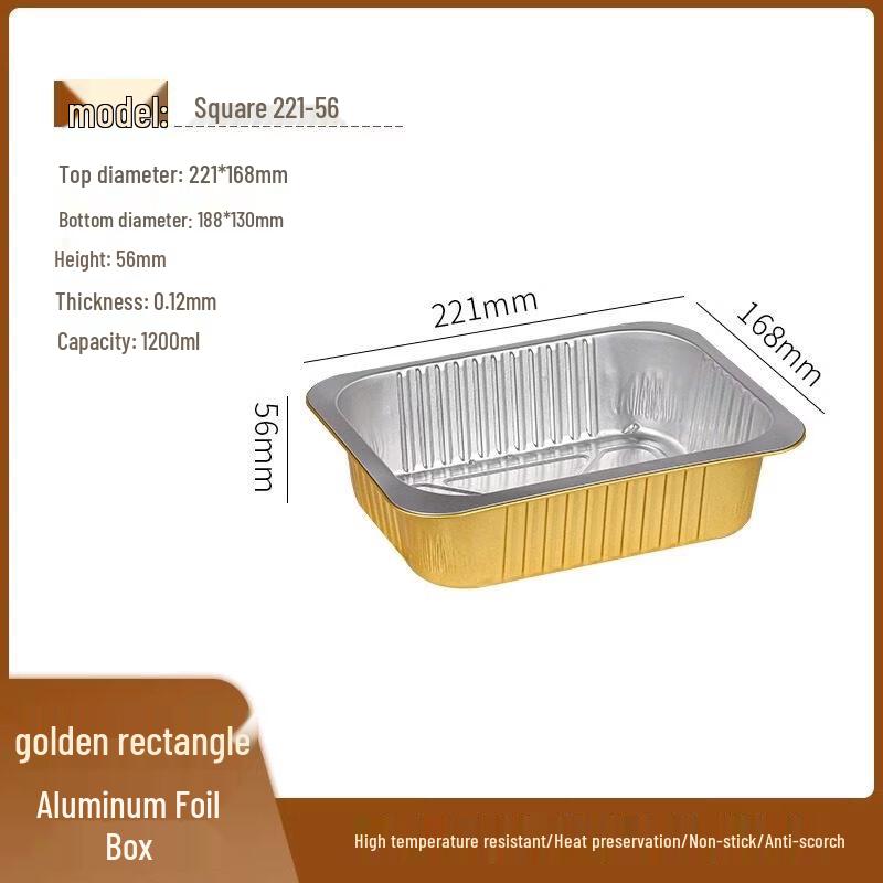 Yuzhuxun Aluminum Foil Baking Pans & Meal Boxes