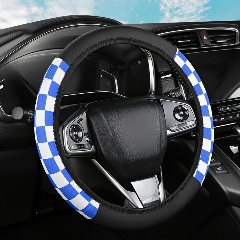 Universal 15" Four-Section Steering Wheel Cover, Diving Fabric