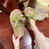 Cool Slippers Women's Summer Outer Wear Fashion 2025 New Beautiful with Skirt Platform Beach Sandals Pregnant Women One-word
