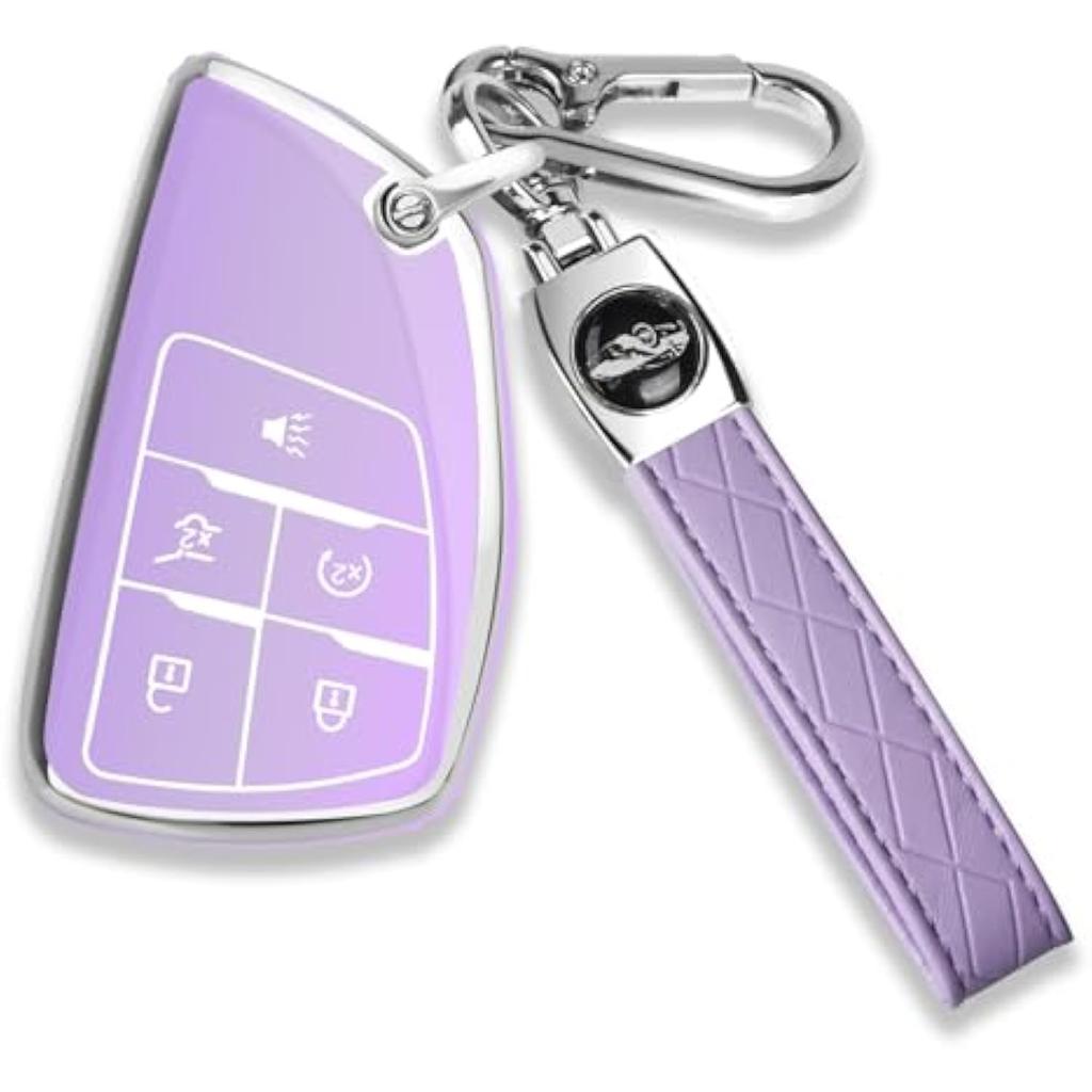 Soft TPU protection case for Chevrolet Keychain compatible with compatible 2021-2025 Chevrolet