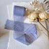 1 st 9m/rol Chiffon Zijden Lint Organza Satijn voor DIY Craft Cadeauverpakking Decoratie Bruidsboeketten Krans Naaibenodigdheden