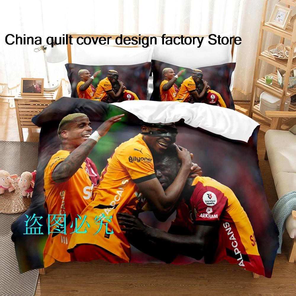 

Fotbal Club G-Galatasarays Beding Set Single Twin Ful Quen King-Sized Dimensionsd Dimensions Bed Linen Set Adult People Kid Bedrom Duvetcover Sets 120*200cm Single
