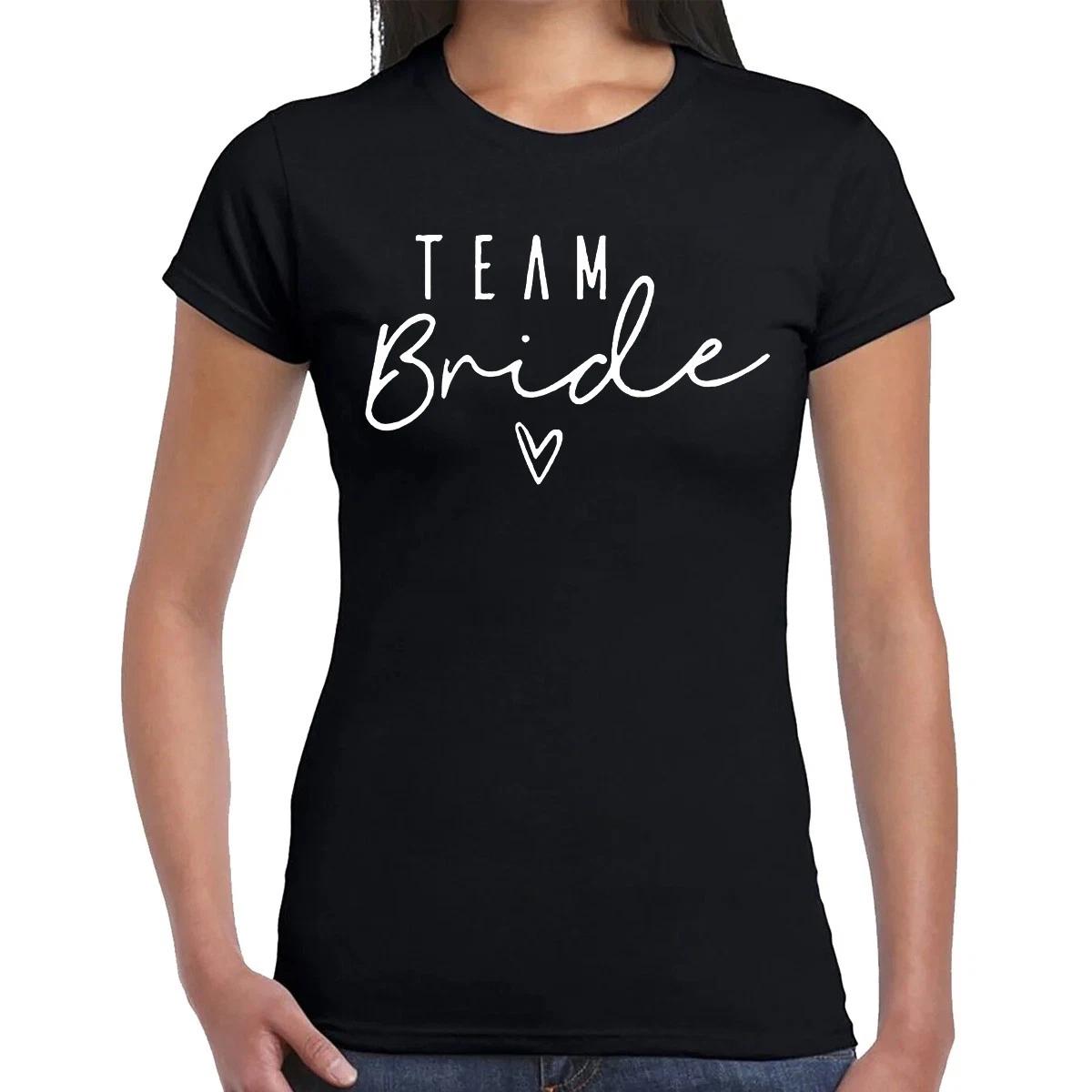 

Team Bride | Bridesmaid | Bachelorette Party | FUNNY | T-SHIRT LADIES TEE TOP XL