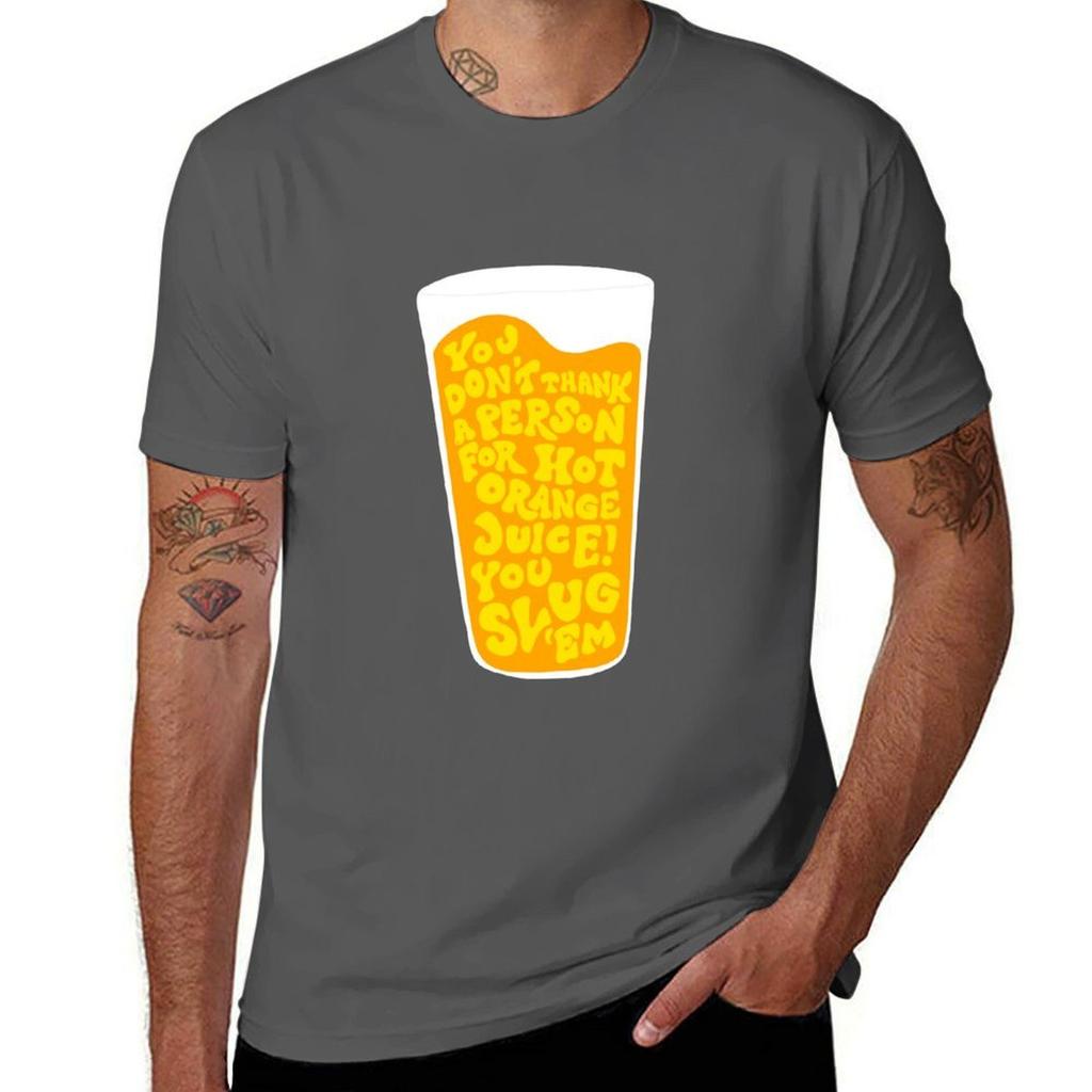 hot orange juice TShirt Casual Daily Outfit TShirt