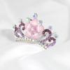 Children'S Hair Accessories Princess Crown Crystal Diamond Hairpin Fashion Hair Comb Comb Performance Princess Crown