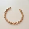 Women's Daily Accessory Sari Chain Line Bold Bracelet