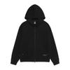 Nationalgeographic N261Uft070 Tarkin Semi-Overfit Hoodie Full Zip Black