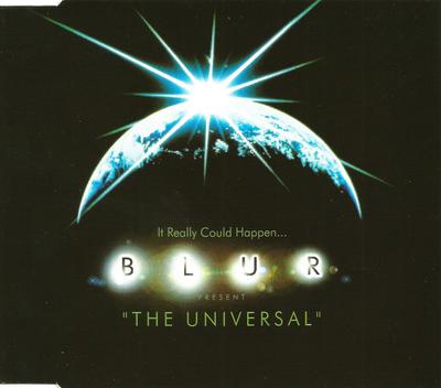 CD BLUR - The Universal 724388255424 EMI, Parlophone 1995 UK Rock Used