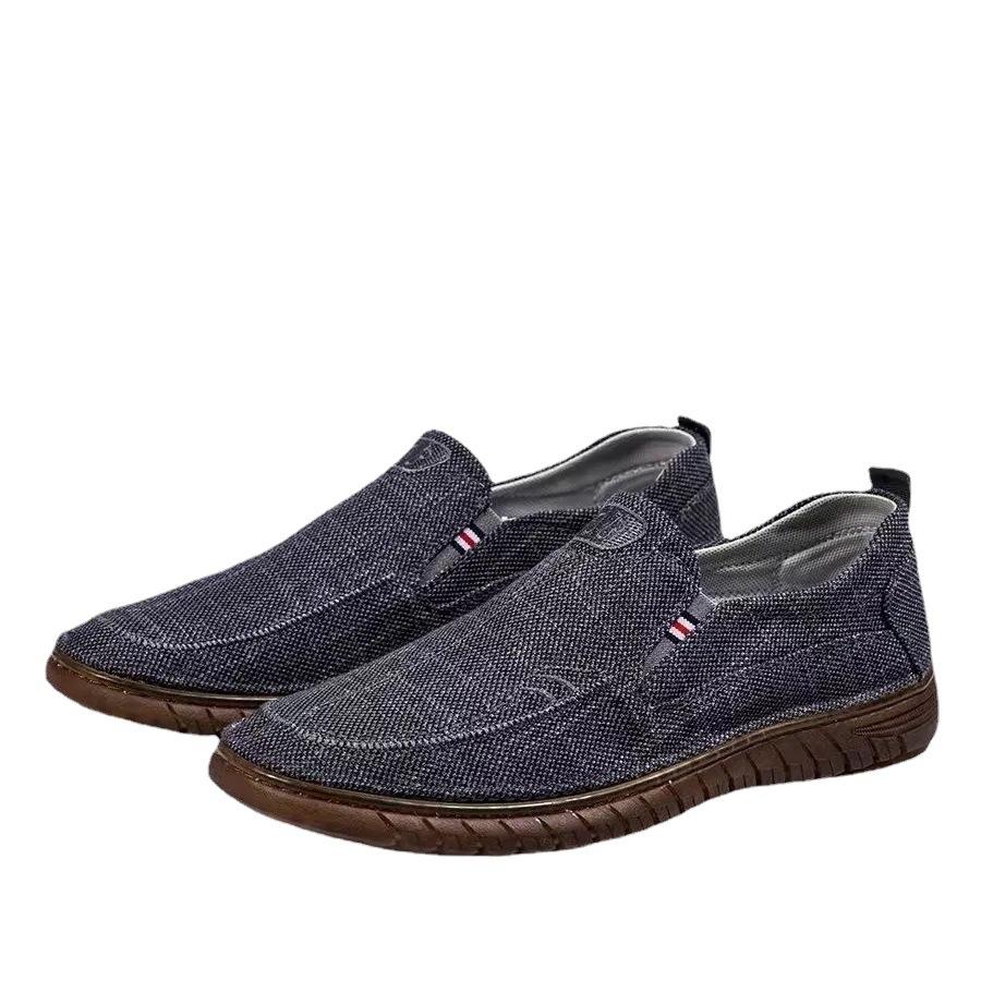 Old Beijing Cloth Shoes Are Light and Breathable Cloth Surface Middle-aged and Elderly Father Shoes Are Comfortable and Soft-soled Versatile Work Sho