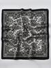 Fashion Paisley Printed Silk Scarf Wrap Designer Luxury Brand Kerchief Neck Head/Hair Scarves Bandana Handkerchief 90x90cm Heads