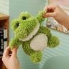 Interactive Simulation Frog Stuffed Toys Handmade Cartoon Sleeping Doll  Kids Gifts