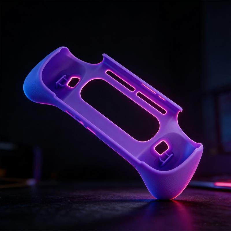 TPU Grip Case for  6 Wear Resistant Game Console Protective Handle Cover Waterproof Ergonomic Soft Grip