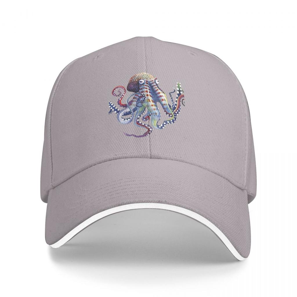 Unisex Baseball Hats Octopus Outdoor Streetwear Summer Sports Baseball Caps Hip Hop Cap Casquette Polychromatic Hats