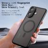 Case For VIVO V60 Lite 4G V50 5G Magnetic Wireless Charging TPU Frame Hard Plastic Translucent Matte Shockproof Phone Back Cover