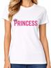 Princess Crown T-Shirt Cute Pink Queen Girl Power Womens Tee
