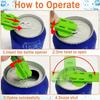 6pcs ABS Handheld Can Opener - Dustproof & Insect Proof, Easy Grip for Beer, Soda, and More - Portable & Durable Beverage Accessory