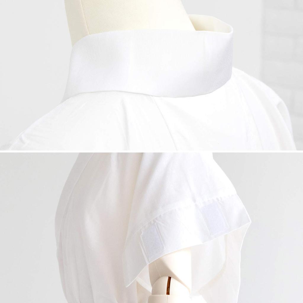 Washable set spare all year kimono collar [KYOETSU] half-kimono undergarment, 2-piece (half-kimono undergarment, sleeves), underwear, Yuzen, round,