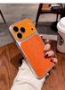 iPhone 17 Pro Max Leather Leopard Print Case with Large Window, Apple 16 Lens Protection, and Drop Protection Cover.