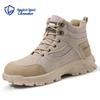 Men's High-Top Steel Toe Safety Work Boots