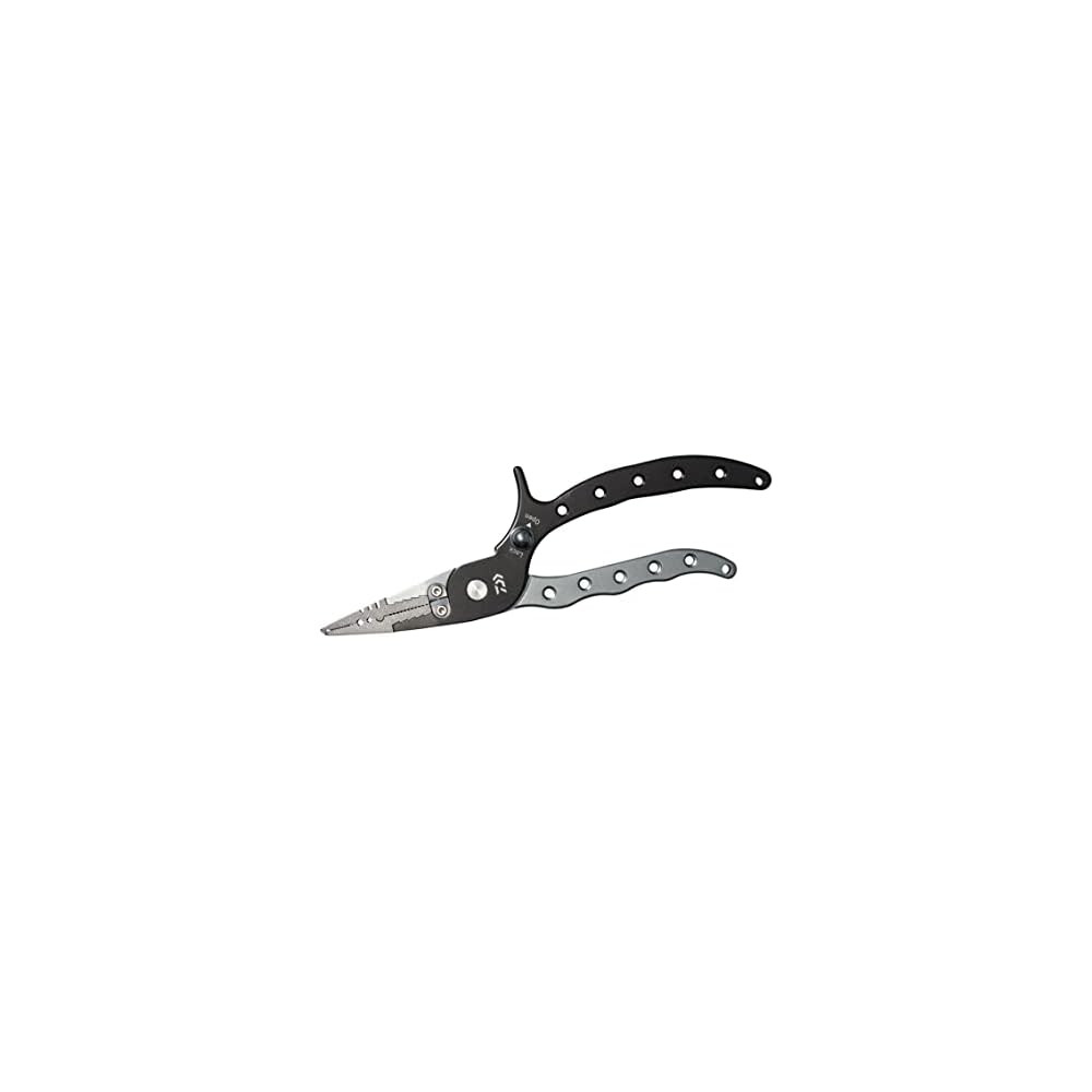 Daiwa Aluminum Pliers Alpha200H Lock LG Black 200 mm