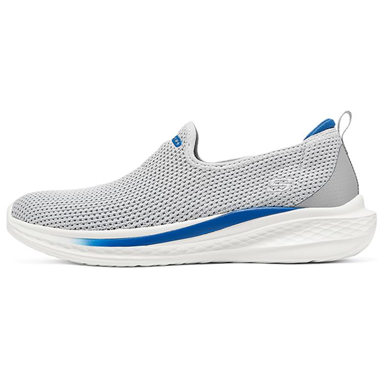Мужские кроссовки Skechers USA Street Wear Мягкие Удобные Сетчатые Низкие Повседневные Кроссовки Мужские Кроссовки Серый 211127-GRY 39.5