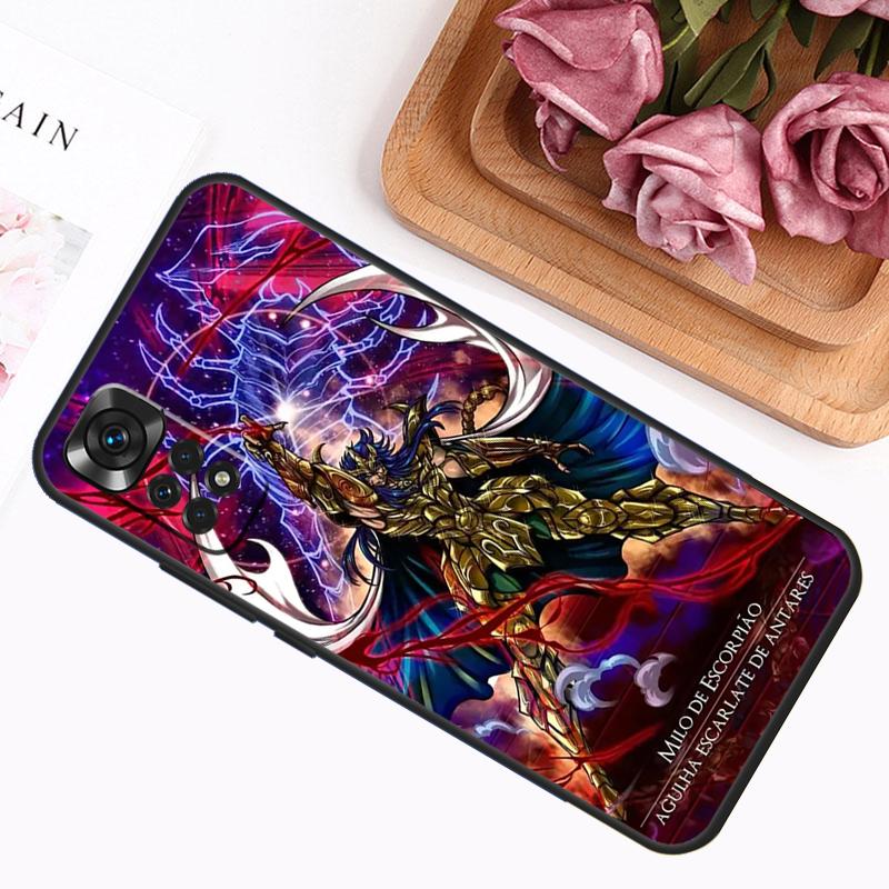 Saint Seiya Aiolos Camus Hülle Für Xiaomi Redmi Note 12 8 9 10 11 Pro Note 12S 11S 10S 9S 9A 9C 9T 10A 10C 12C Cover