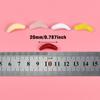 100Pcs Bass Fishing Worms Lures,Silicone Soft Maggot Baits Bread Worm Fishing Lure 5 Colors