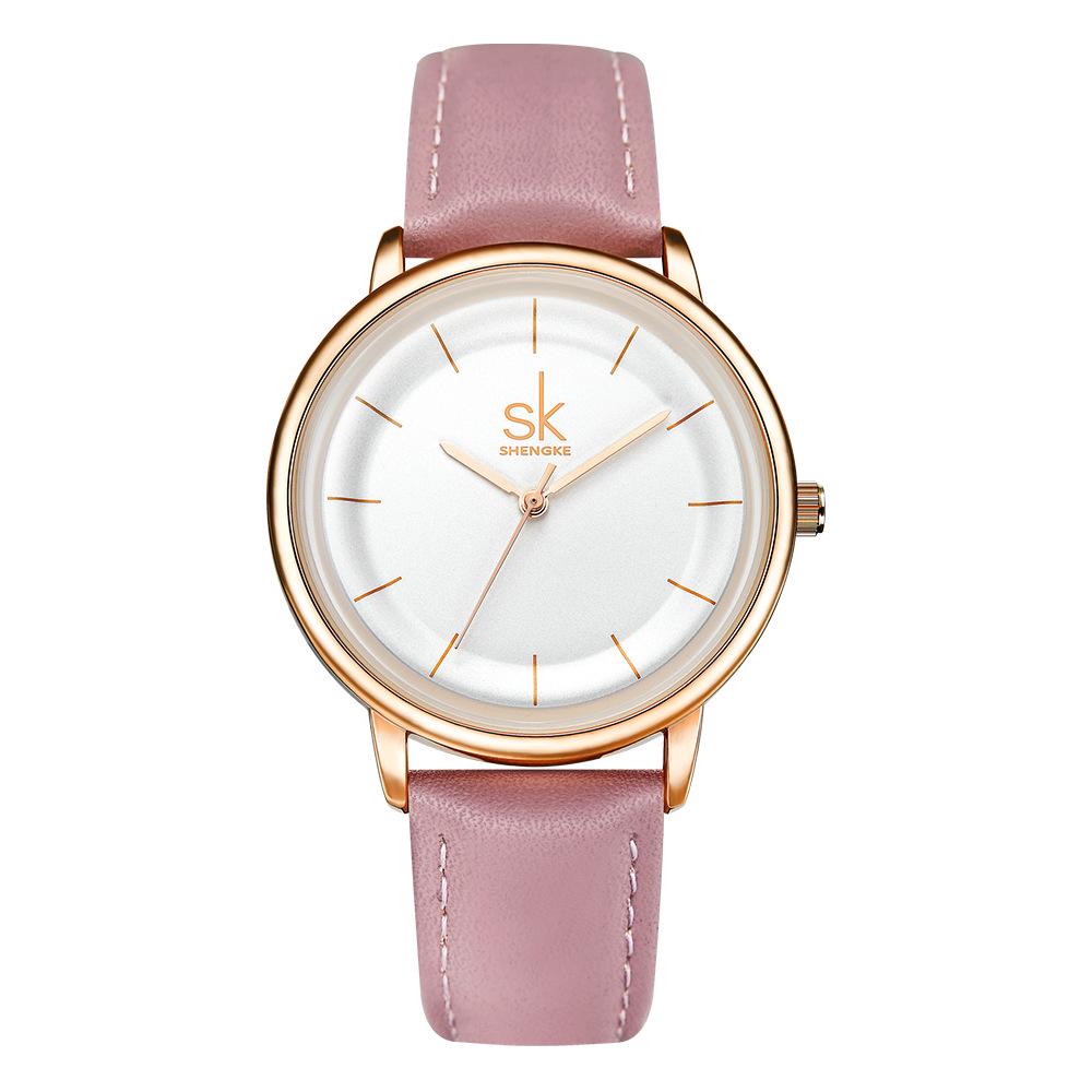 SK Women's Casual Waterproof Quartz Watch - Elegant, Fashionable, Simple Design (0110)