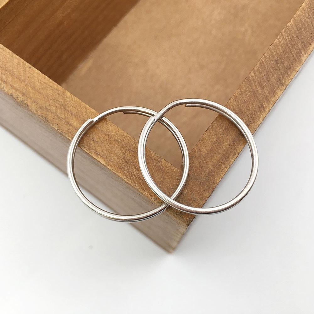 

DIY Handmade Jewelry Accessories: Four-Section Electroplated Keychain Toy Ring Chain