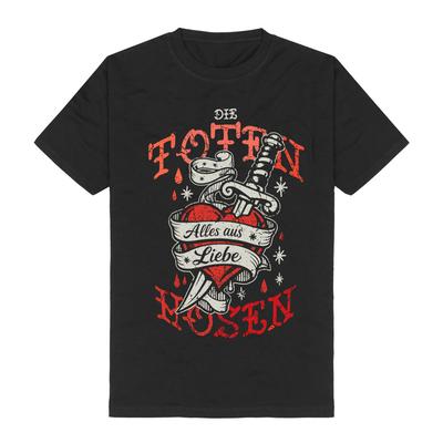 Die Toten Hosen Old School Art Grunge Distressed Design T-Shirt Dark Romanticism Tee Rundhals Bequemes Baumwoll-T-Shirt Kurzarm Unisex Tee Top