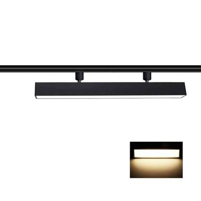 Luce fluorescente a LED per canalina cablaggio canalina binario luce e apparecchio illuminante soffitto impianto installazione binario canalina tipo 20W colore lampadina luce nera