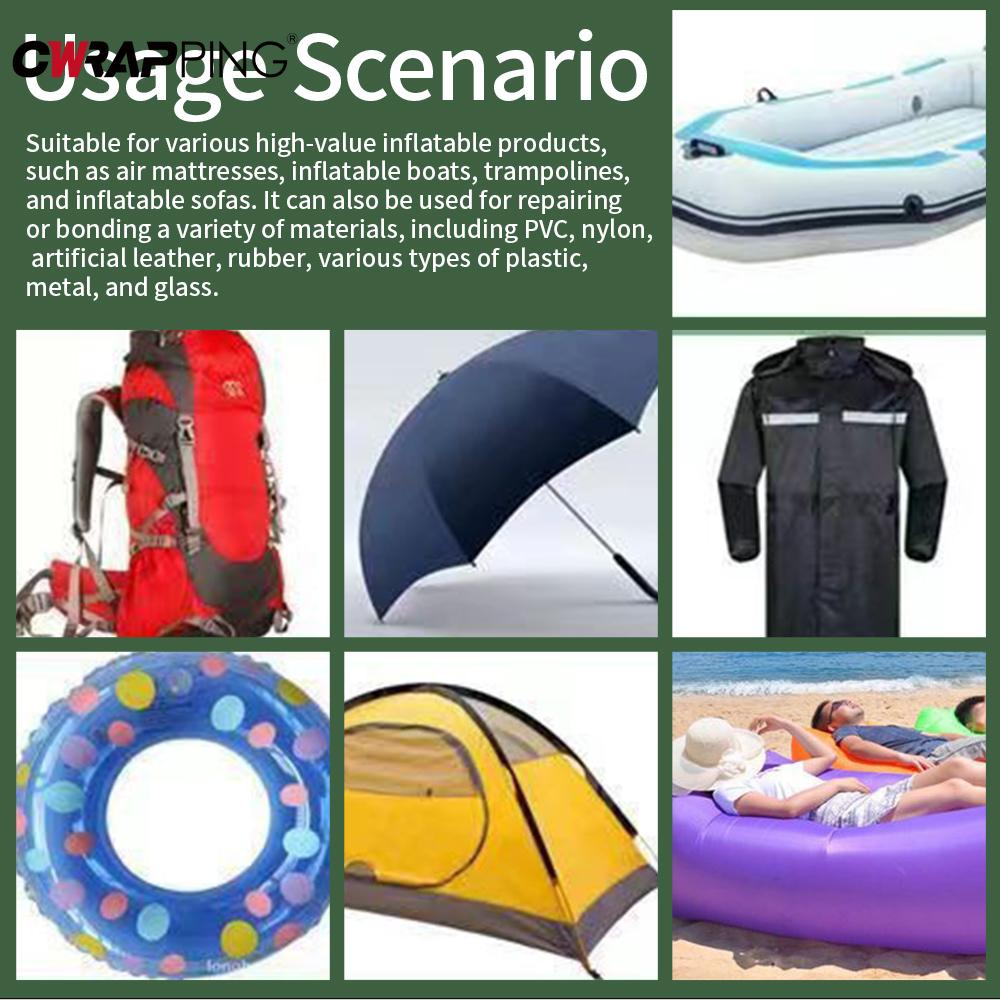 TPU Transparent Waterproof Swimming Ring Repair Tape Children's Iatable Boat Toy Patch Waterproof Rubber Tape for Pool Repair