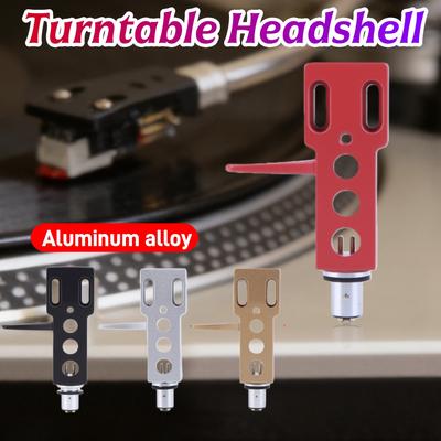 Turntable Headshell with 4 Lead Wires Cartridge Headshell Stylus Holder for LP Vinyl Pickup Record Player Phonograph