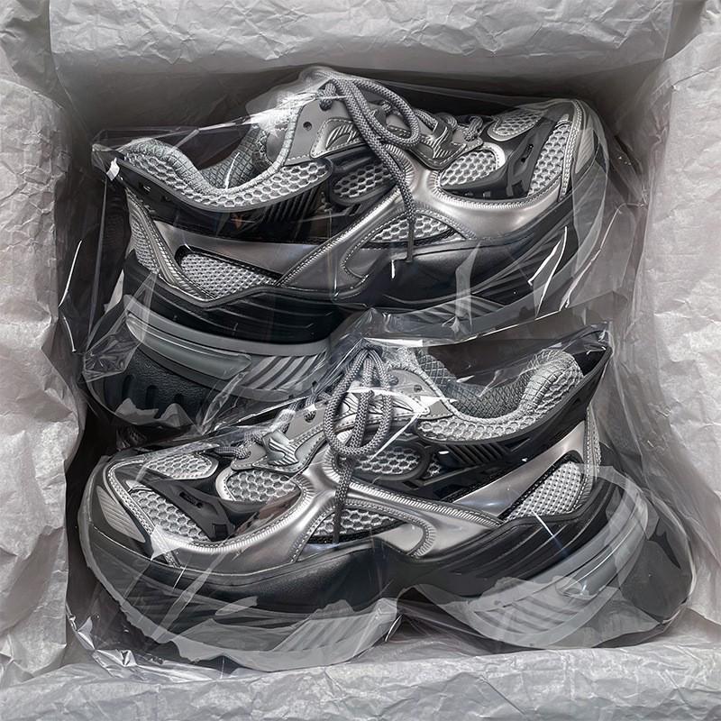 Tan Jianci Skorpion Dad Shoes: Trendige schwarze Sportschuhe mit dicker Sohle für Männer & Frauen 2025