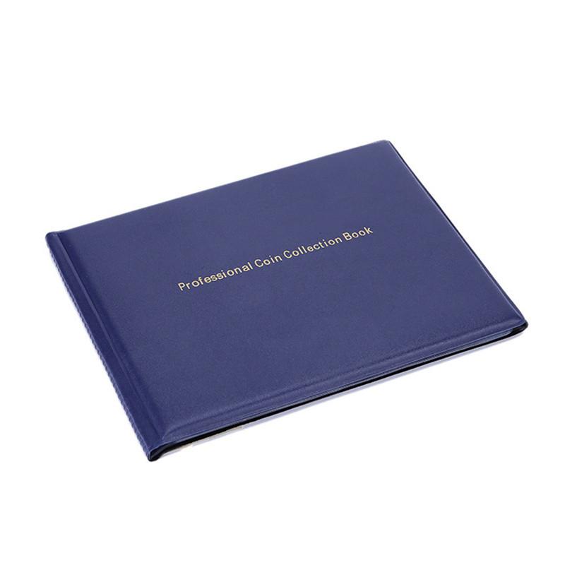 1 Piece Coin Collection Holder Album 120/240 Pockets Coin Collection Book Commemorative Coin Organizer Storage