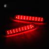 13 Car Accessories rear lamp for Toyota Highlander 2009-2011 Brake Lights bumper lamp Turn Signal warning light  led auto