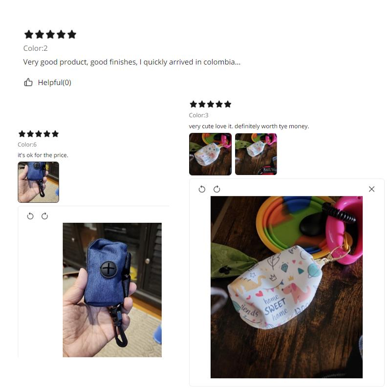 Outdoor Dog Poop Bags Dispenser Puppy Poop Bag Holder Pet Snack Bag Accessory Durable Dog Waste Bag Carrier for Walks