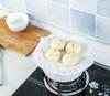 HJ Steaming Cotton Steaming Cloth for Steamers and Bamboo Kitchen Steaming Net 30cm Set of Cloth, Steamers, (Round, Diameter, 8)