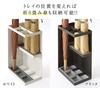 Yamazaki Smart Umbrella x D11 x Also Holds Folding Product 7032 Stand, 6-Piece Capacity, Black, Approx. W16.5 H30cm, Square, Umbrellas, Number