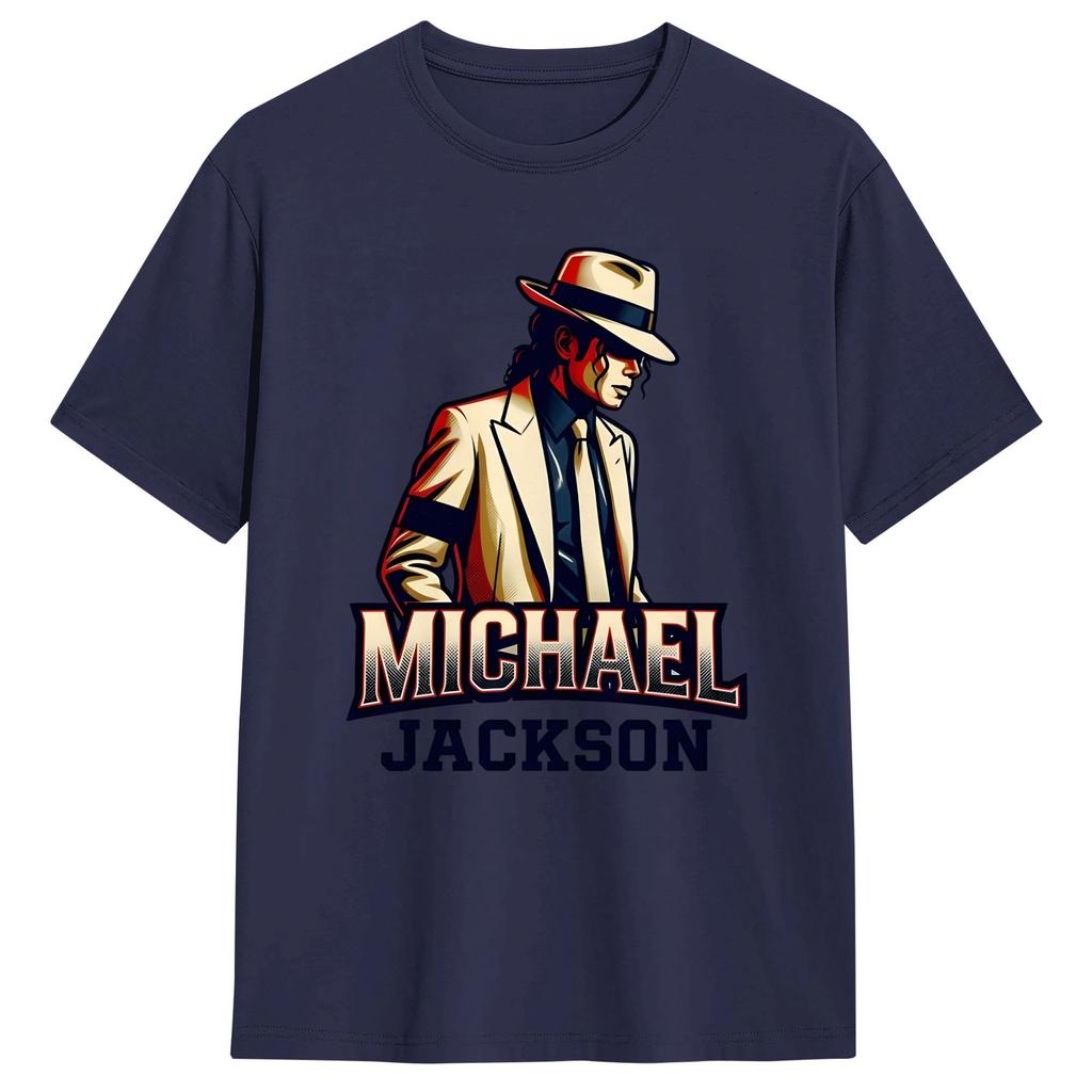 Couple T Shirt MMichael JJackson Poster TShirts Hippie Summer Tees Streetwear Cotton Tops Plus Size