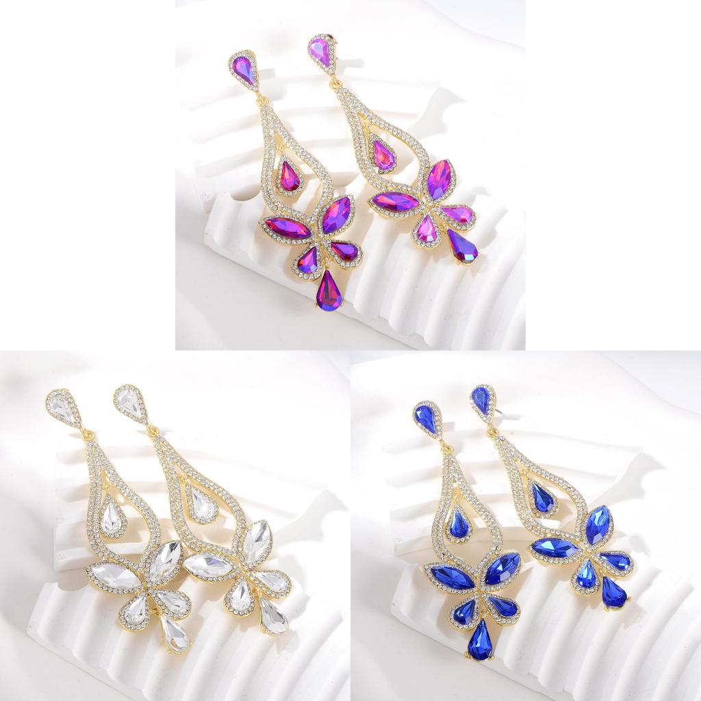 Classic Water Drop Earrings For Women With Sparkling Cubic Zirconia Summer Fashion