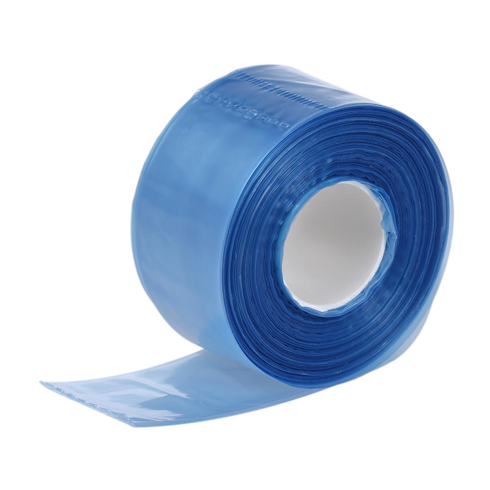 200pcs/box Plastic Disposable Covers for Glasses Legs Slender Bag Hair Coloring Dyeing   Tool