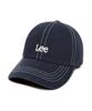 LEE Small Twitch Logo Cotton Ball Cap Navy