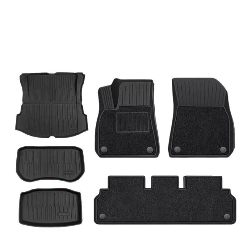 Updated TPE Floor Mats for Tesla Model 3/Y - Full Coverage for Driver's Side