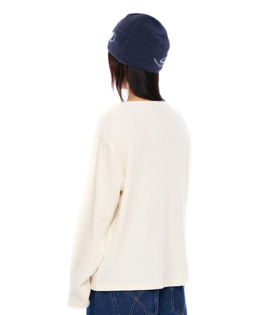 AAKAM Fuzzy Beanie (Blue)