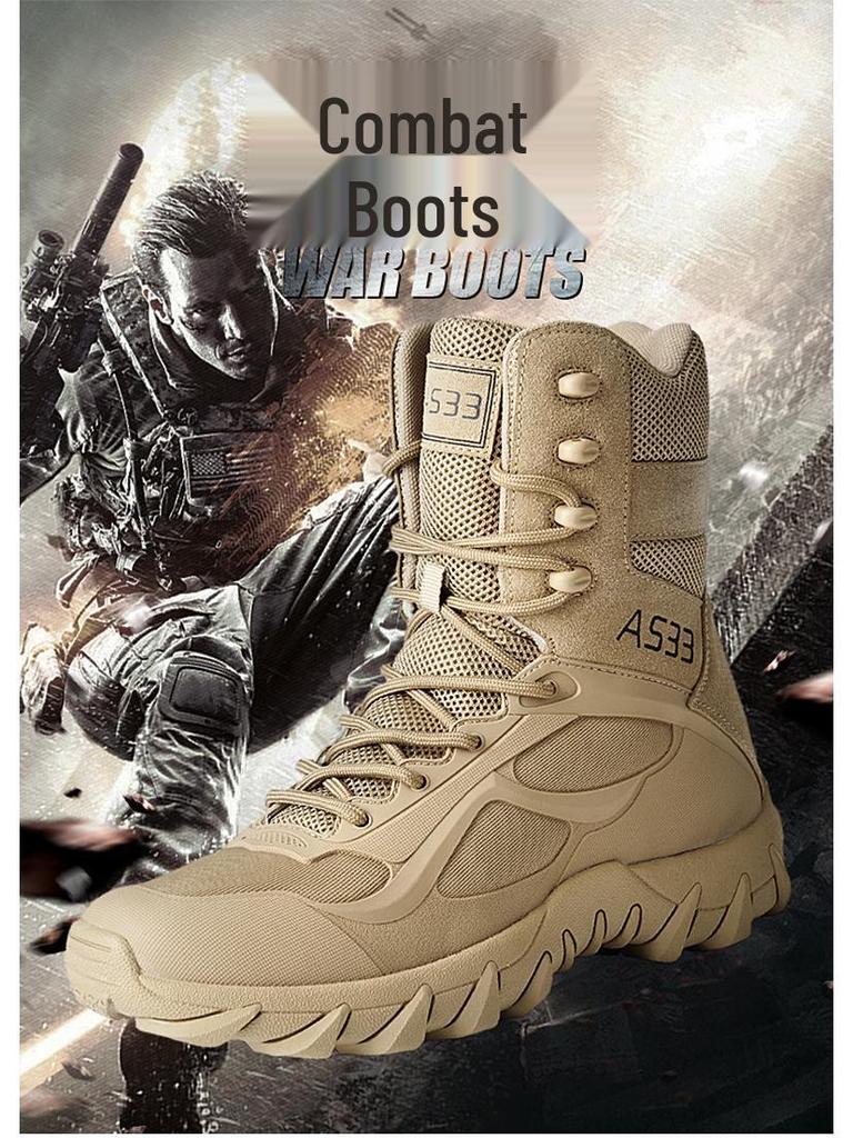 Magnum Cross-Border Plus Size Breathable Tactical Boots, Wear-resistant Outdoor Hiking & Training High-Top Combat Military Boots.