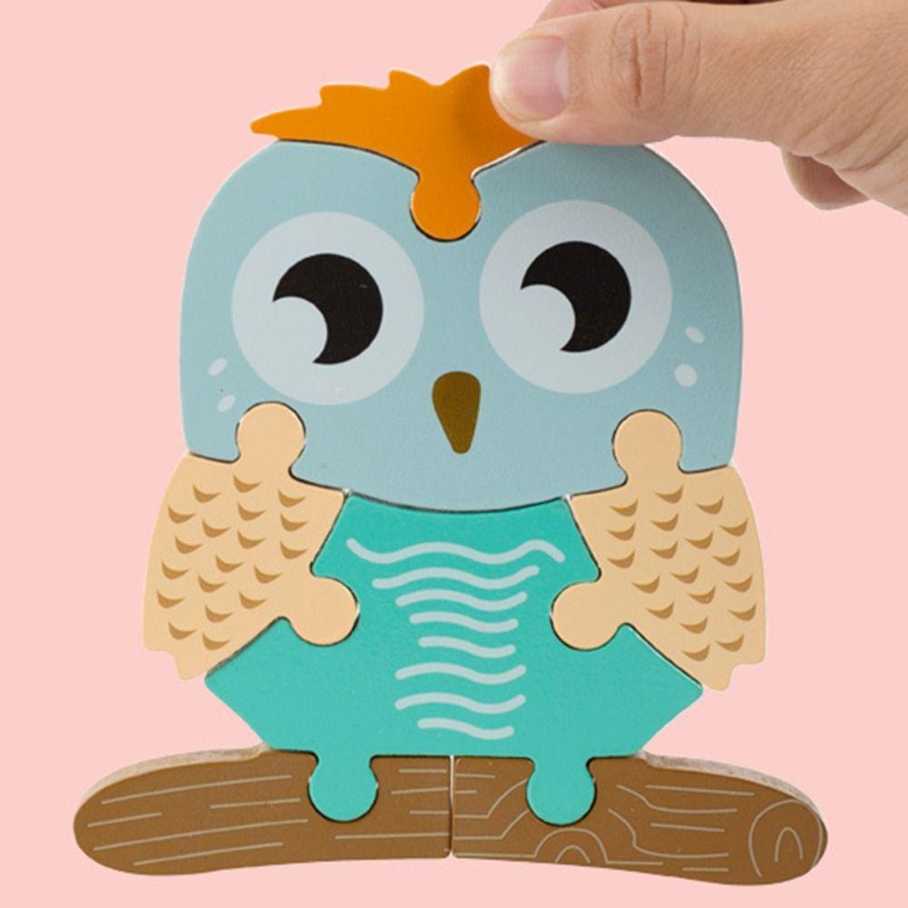 

Монтессори Пазлы Развивающие Игрушки Танграм Красочные 3D Деревянные Пазлы Дети Style 9