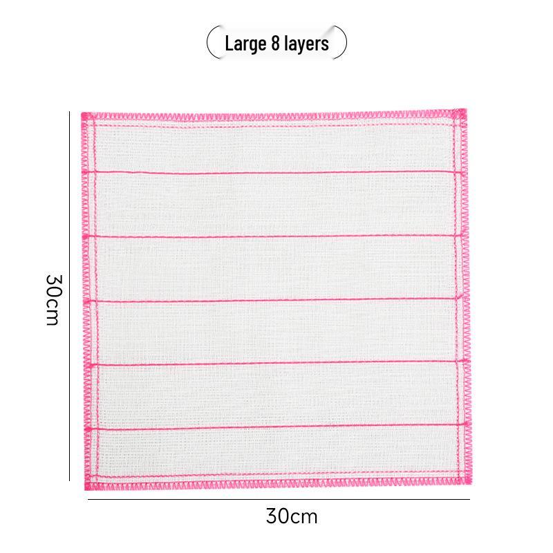 Lint-Free Absorbent Dishcloth – Non-Stick, Oil-Resistant, Easy-Clean with Hanging Loop for Kitchens