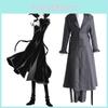 Classic Black And White Bungo Stray Dogs Akutagawa Cosplay Uniform For Anime Fans