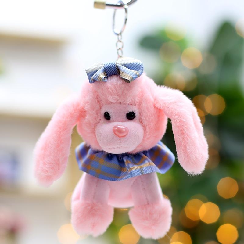 Neuer Niedlicher Niedlicher Prinzessin Hund Schlüsselanhänger Anhänger Plüschtier Puppe Taschenanhänger Ornament Puppe
